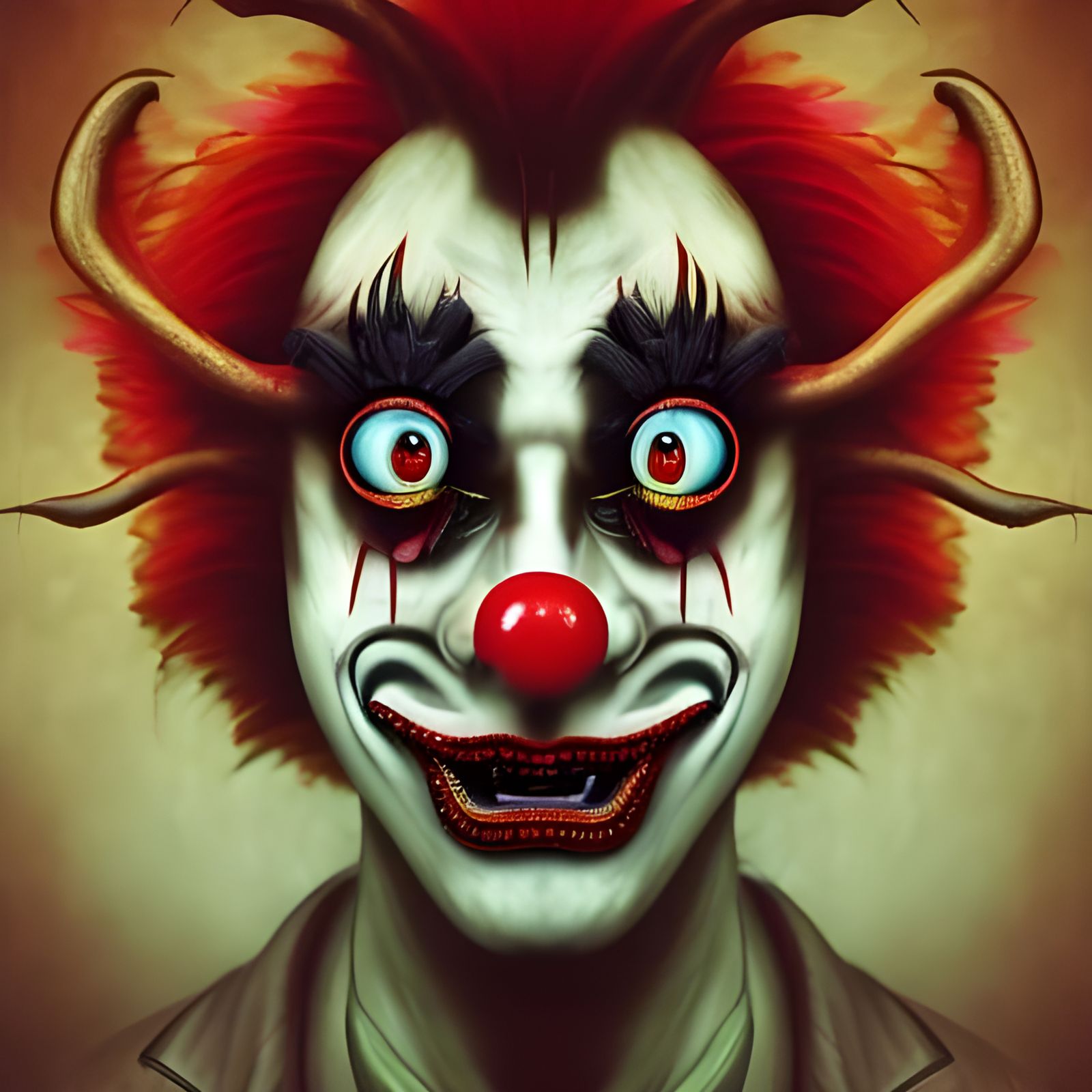 Big Red Clown Nose on Display