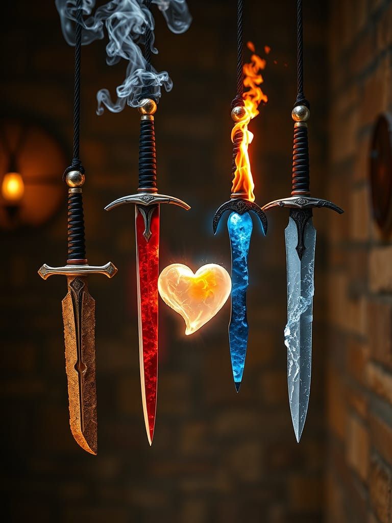 Elemental Swords in Harmony