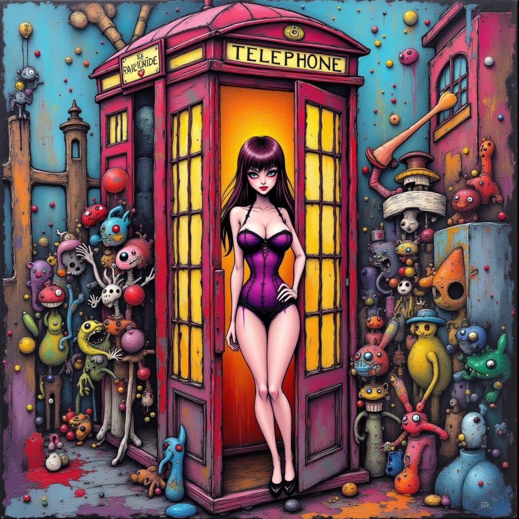 Jessica Rabbit meets Dr. Who