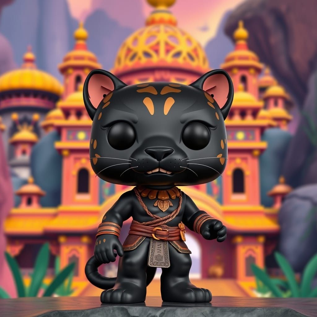 Funko Pop Figure Disney Panther Bagheera from The Jungle Boo...