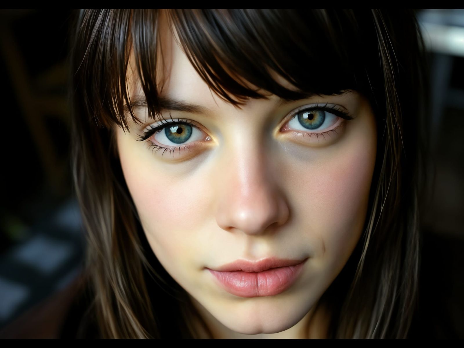 Hyperrealistic Portrait in Analog Film Style