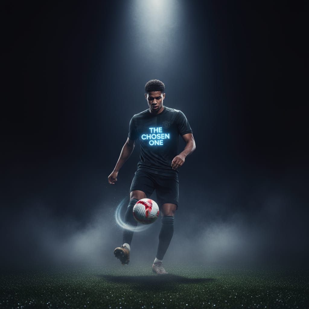 Marcus Rashford's Decisive Moment on Dark Pitch