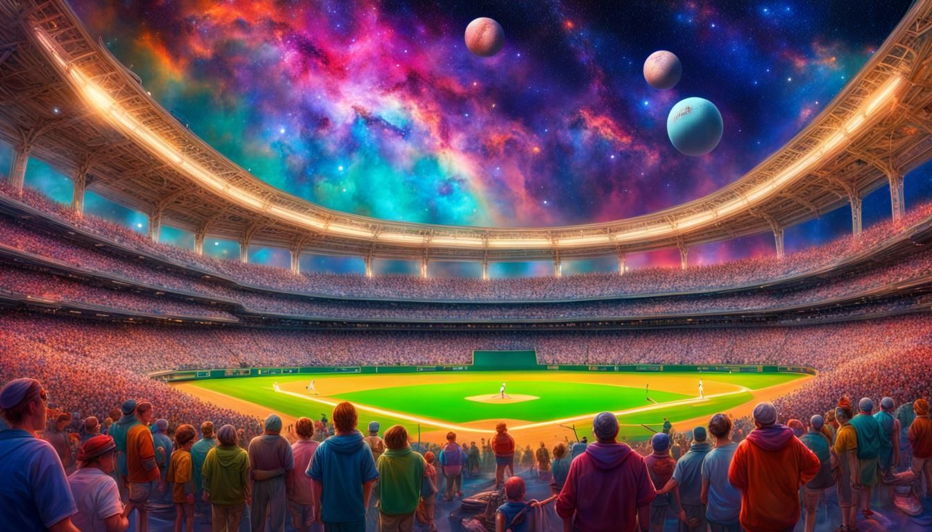 Intergalactic Baseball Game: Humans vs Aliens in Triadic Col...