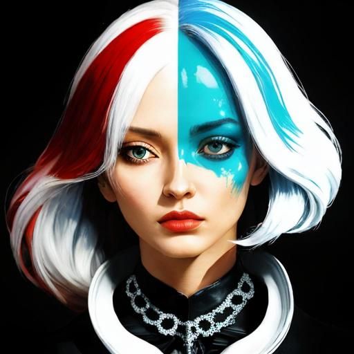 Surreal Glamour: A Vibrant, Photorealistic Masterpiece