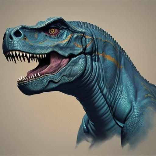 T-Rex President of Jurassic World: Abstract Art