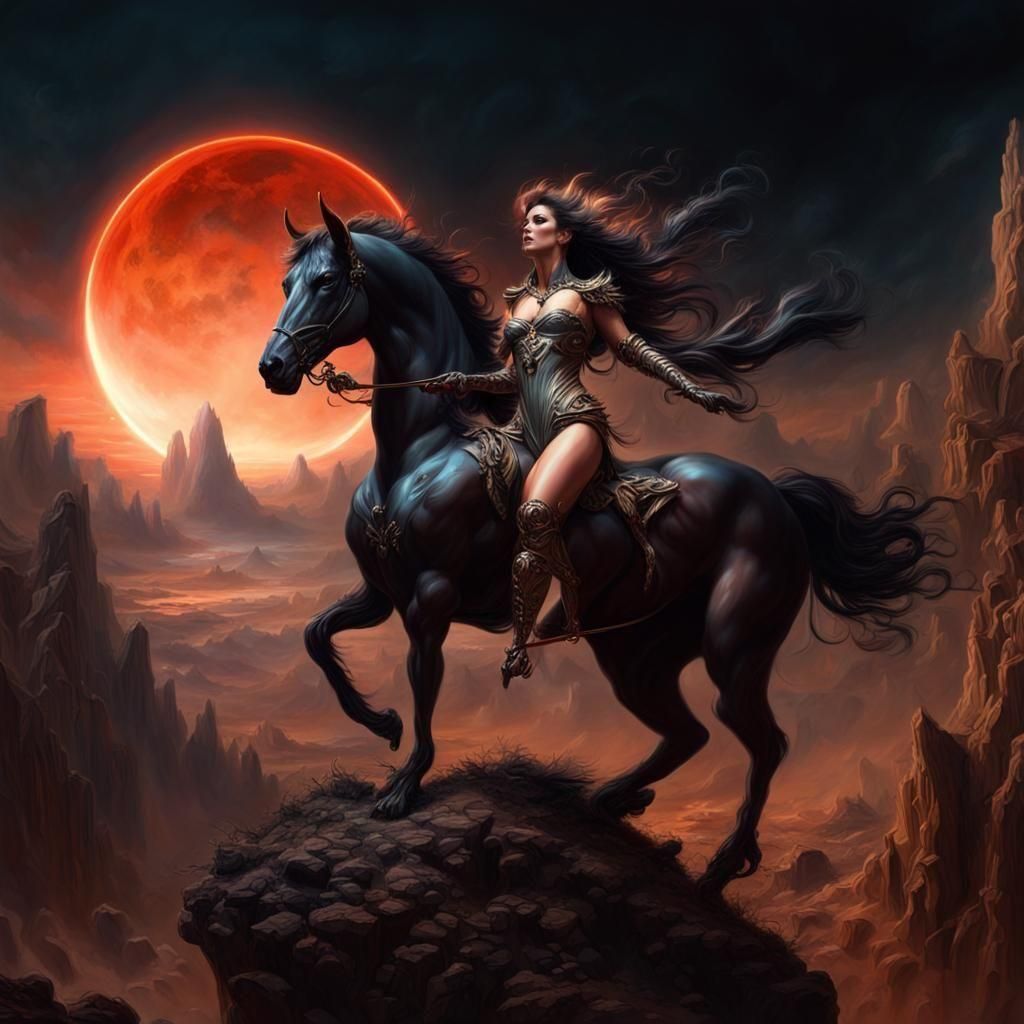 Total Eclipse of the Heart: Epic Fantasy Art