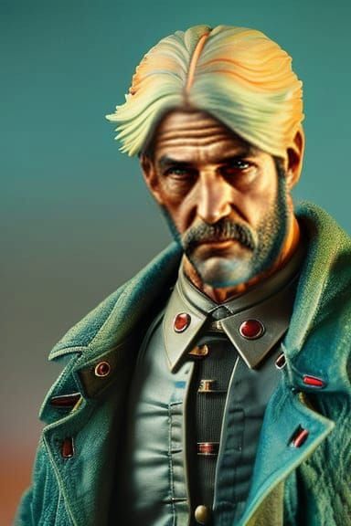 Realistic Logan Portrait with Shadow Depth, Photorealism