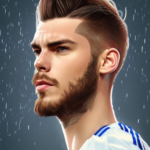 David De Gea Portrait in Artgerm Style