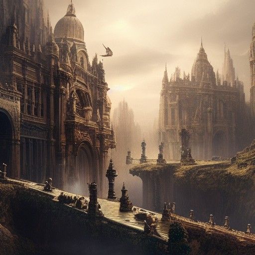Epic Cinematic Digital Matte Painting