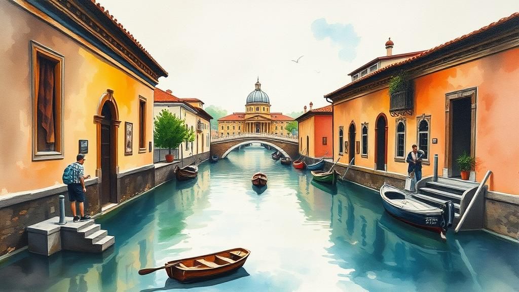 WRC Car in Action: Gouache Impressionist Painting