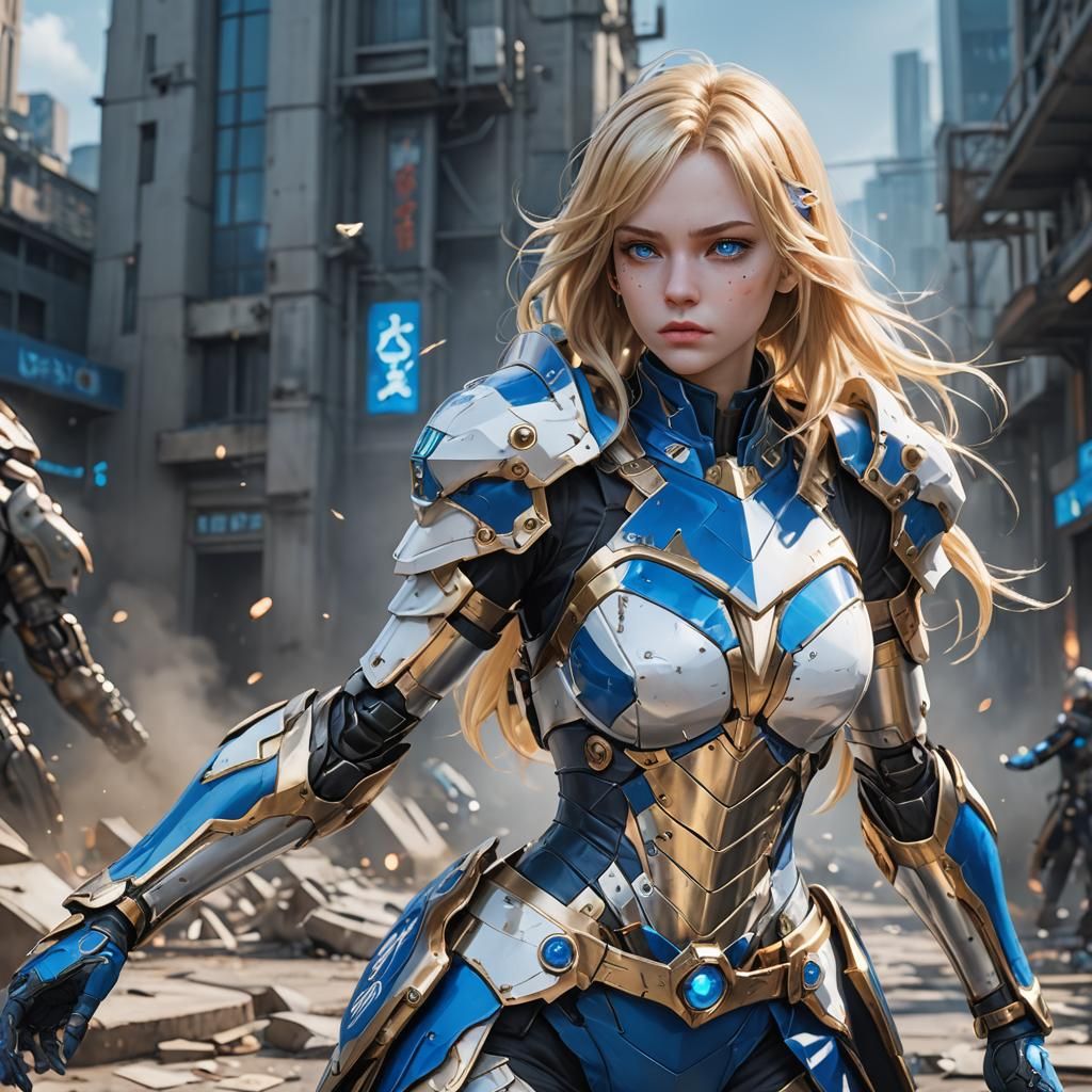 Alice in Dystopian Battle Armor