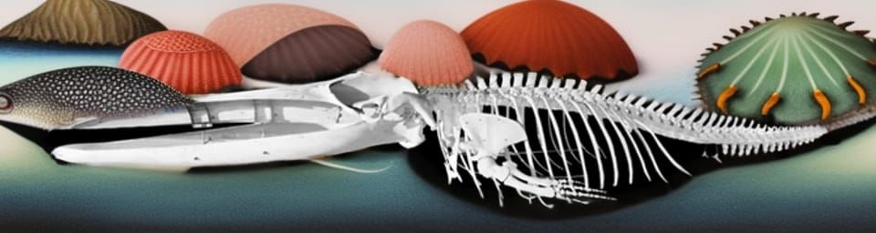 Soft Color Pencil Drawing of Sea Bottom Scene