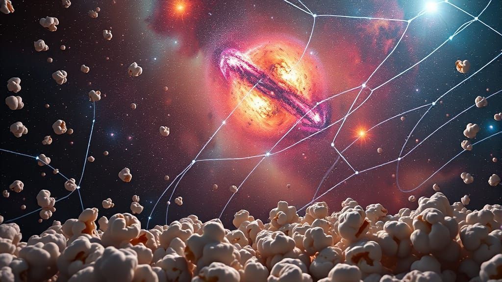 Popcorn Galaxy: A Digital Matte Painting