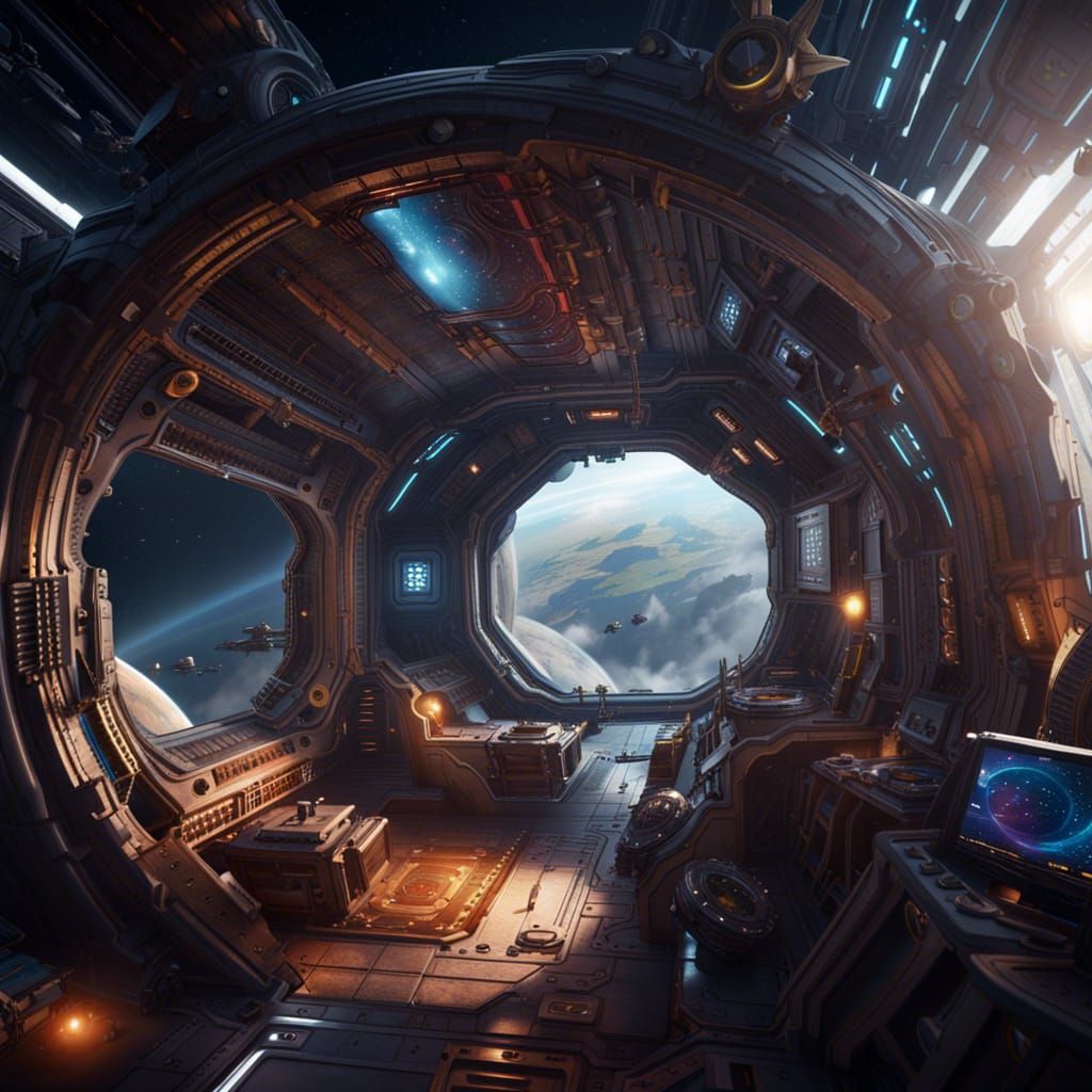 Space Ark Travelers Witness End of World