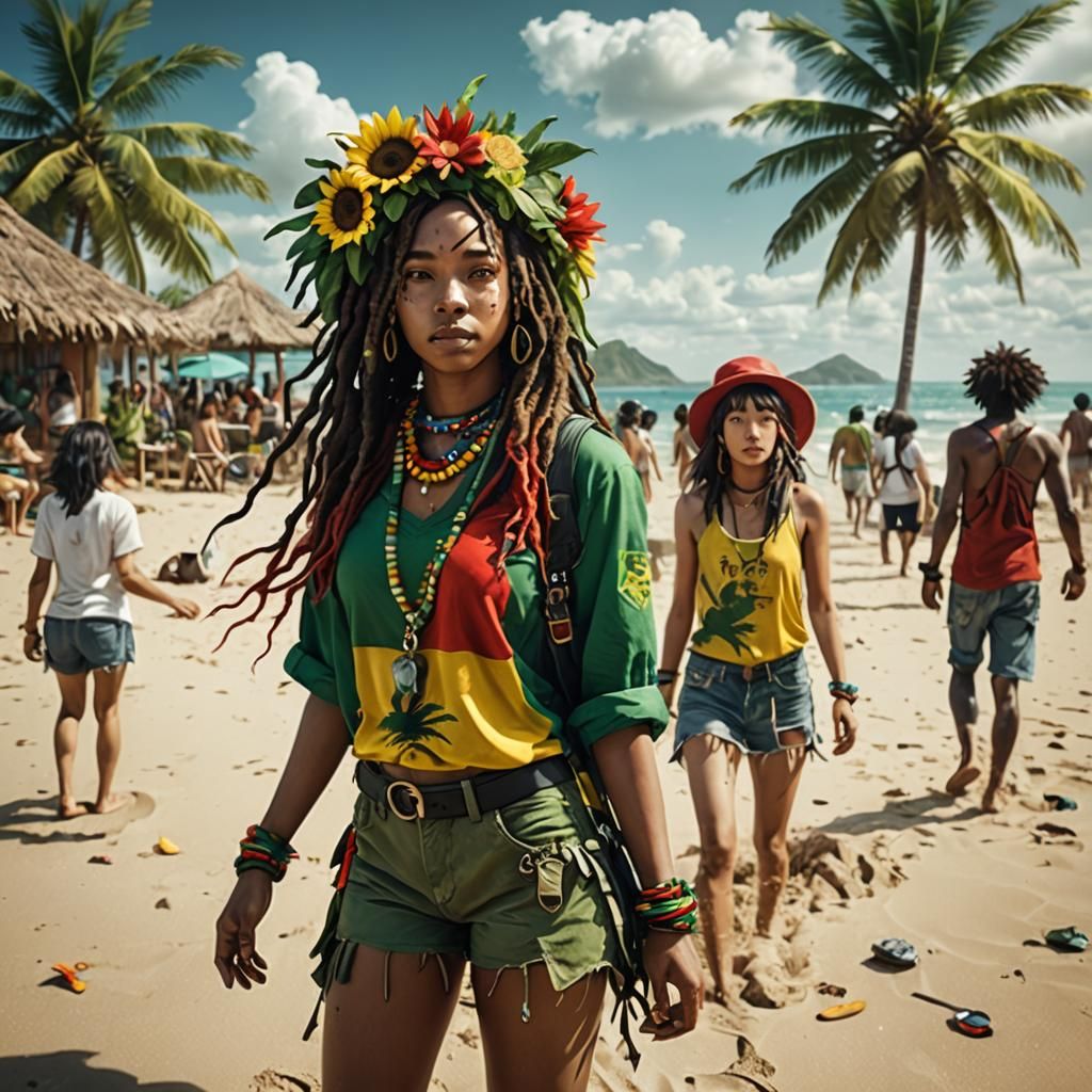 Biopunk Reggae Beach Party: Reylia Slaby & Nara Yoshimoto