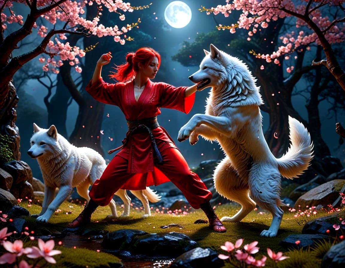 Little Red Riding Hood: Karate Martial Artist