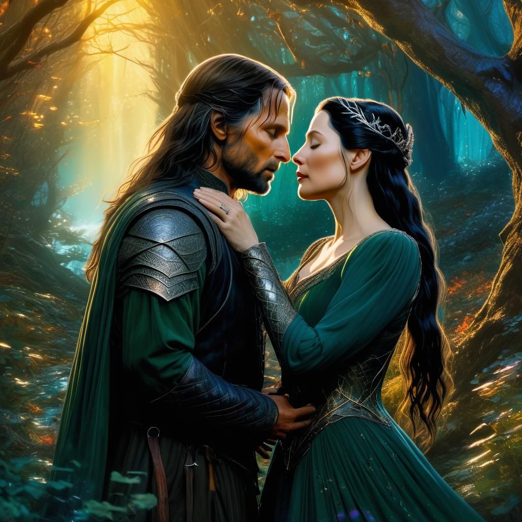 Arwen and Aragorn