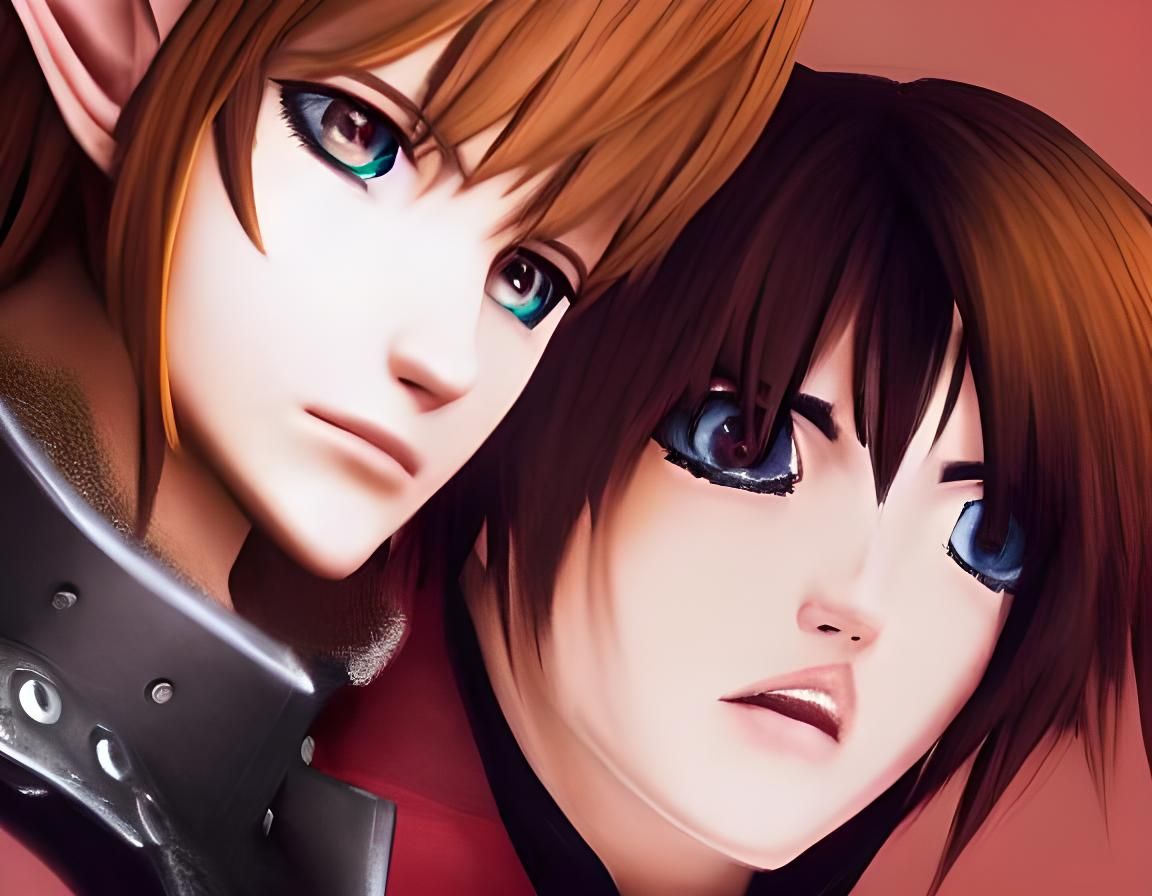 Final Fantasy Hero Portrait in Unreal Engine 5