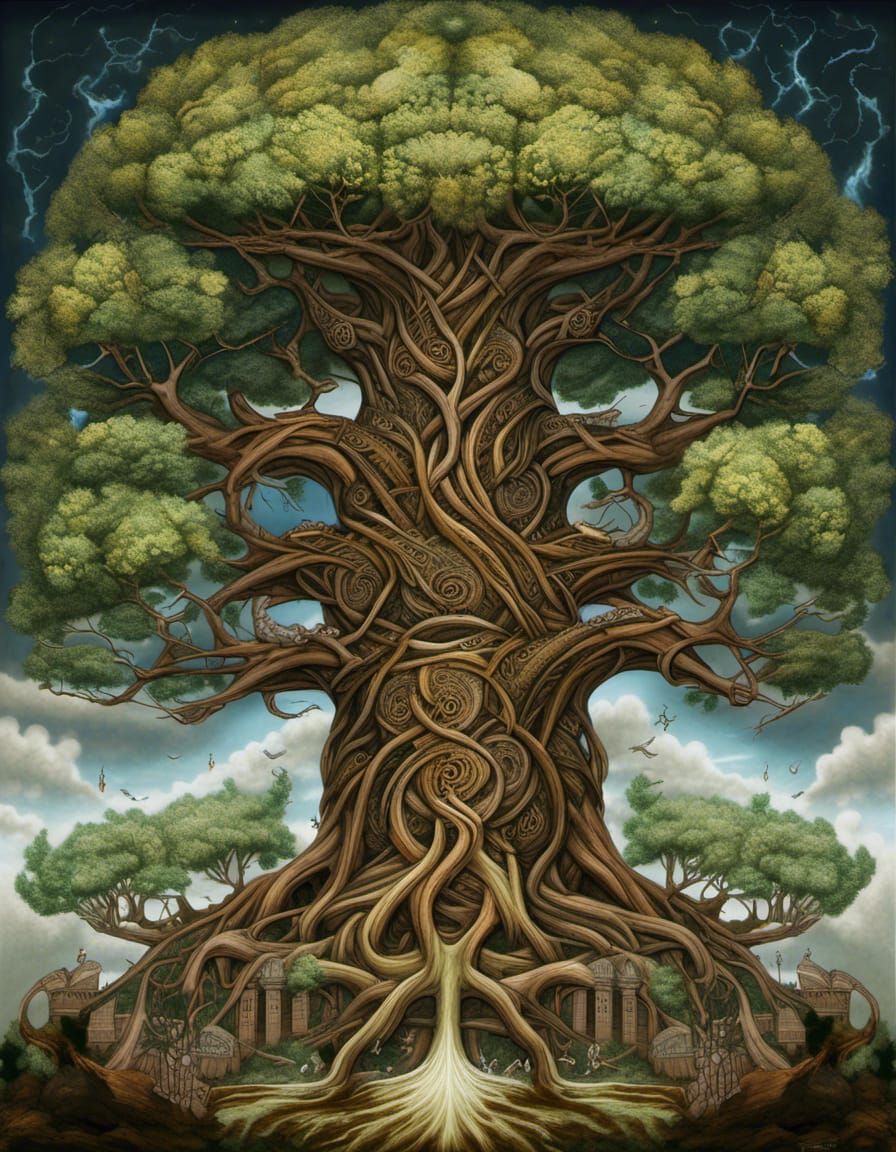 Yggdrasil: The World Tree of Norse Mythology