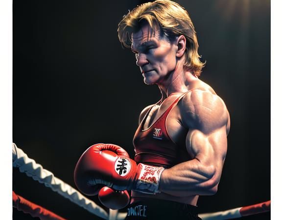 Patrick Swayze as Boxer, Dark Fantasy Concept Art