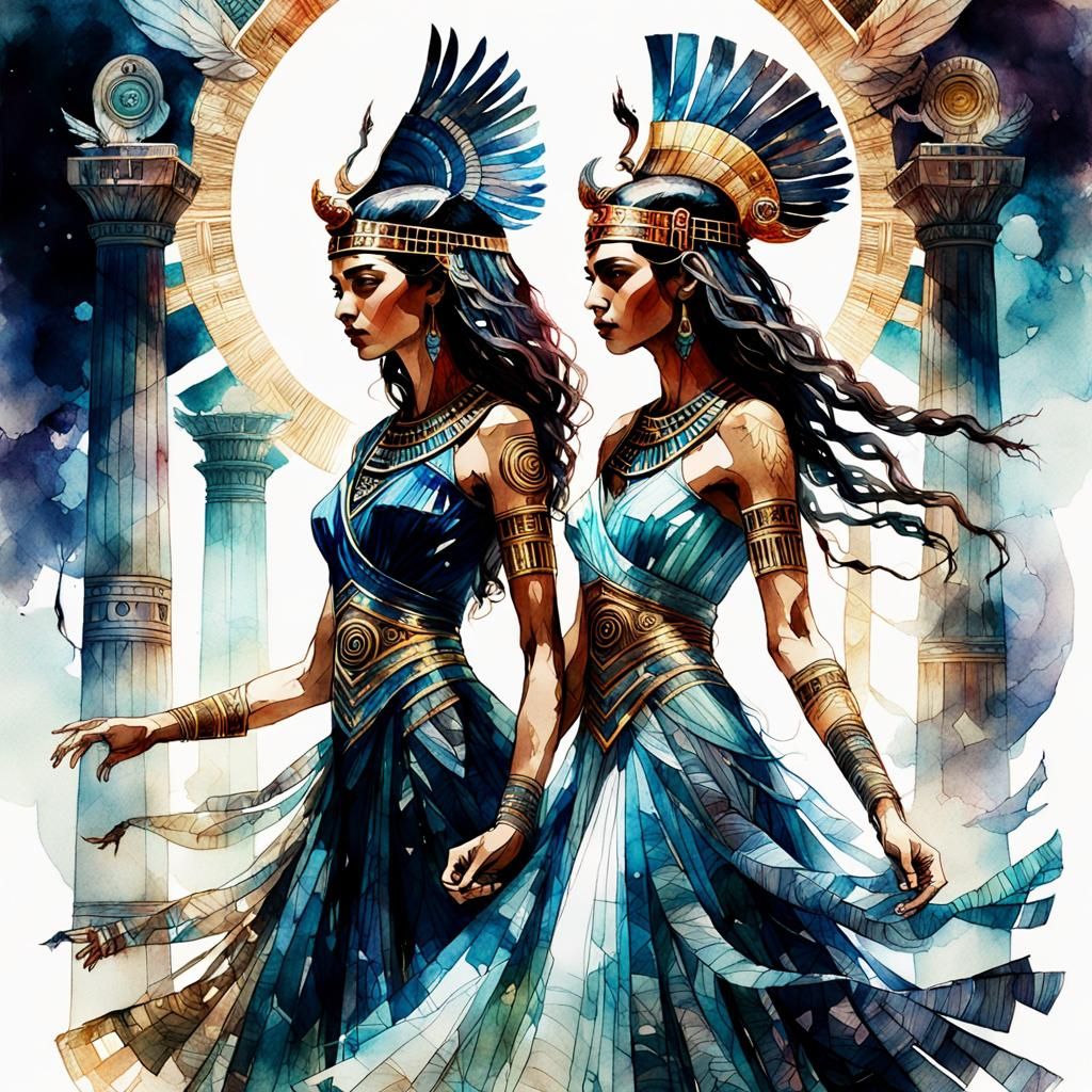 The Two Ladies: Wadjet and Nekhbet