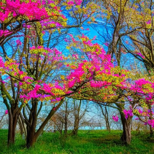 Winter Wind in Springtime Blossoms