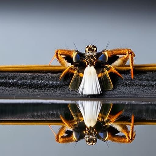 Spider in Kilt Admiring Itself