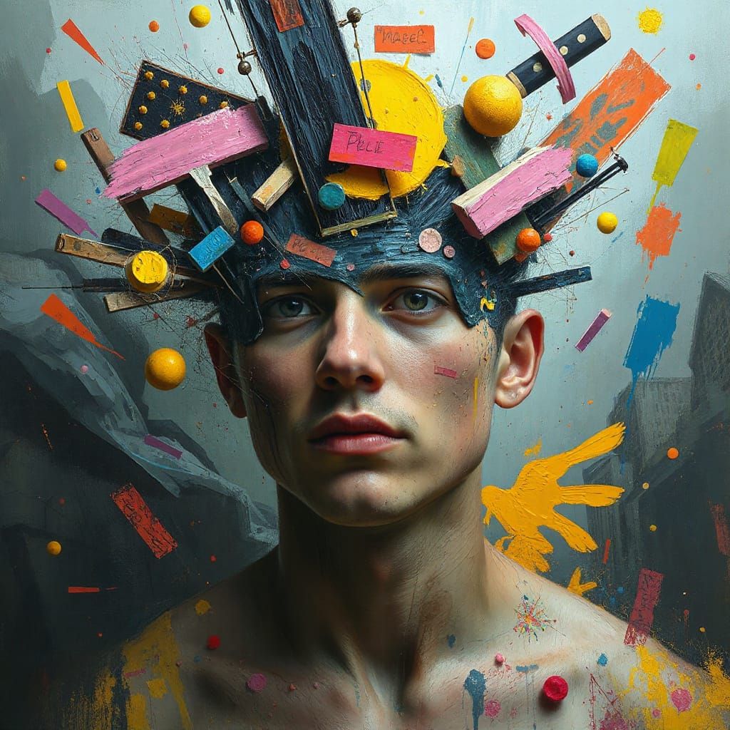 Surreal Inner Mind: Turbulent Thoughts in Dreamlike Landscap...