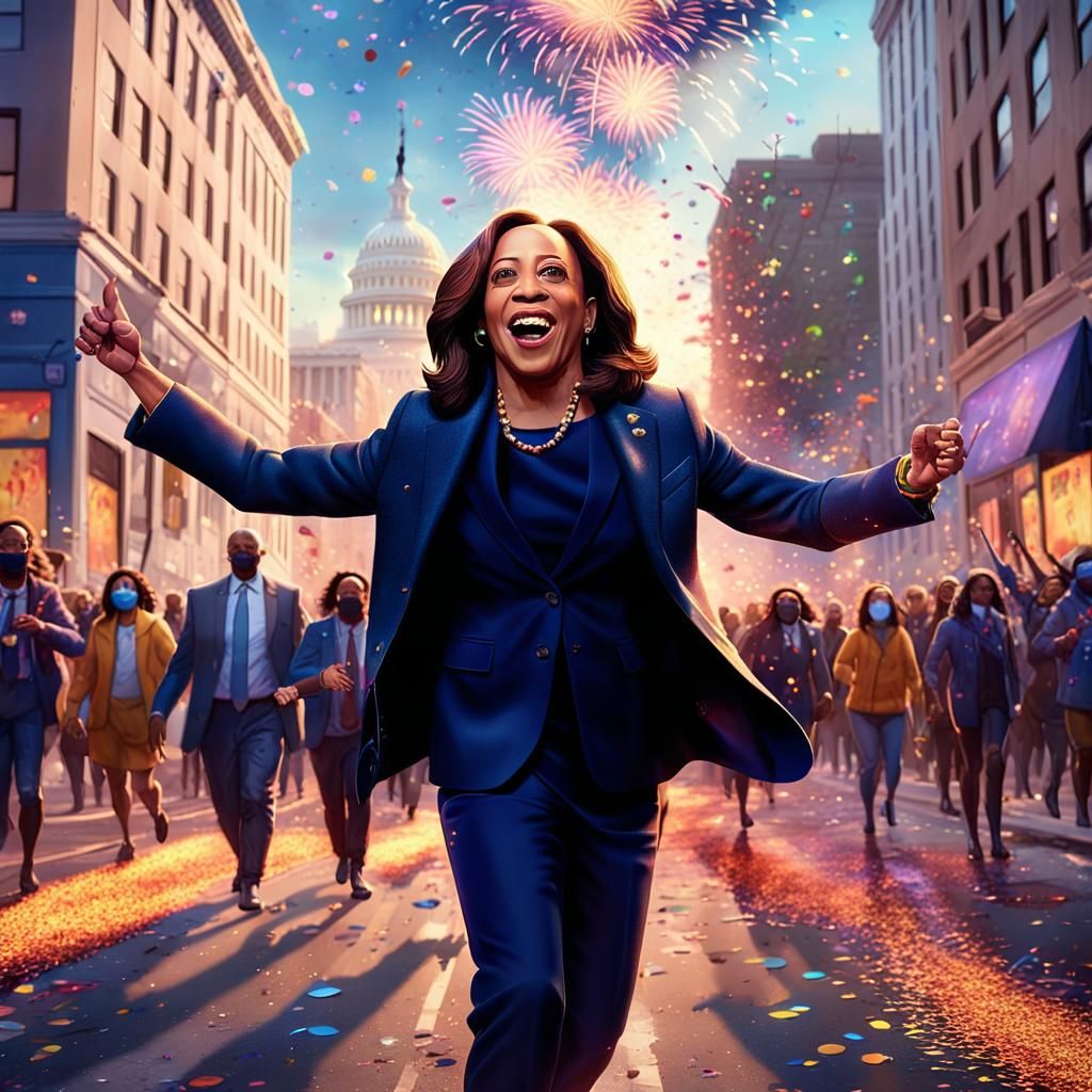 Children Celebrate Victory in Washington DC