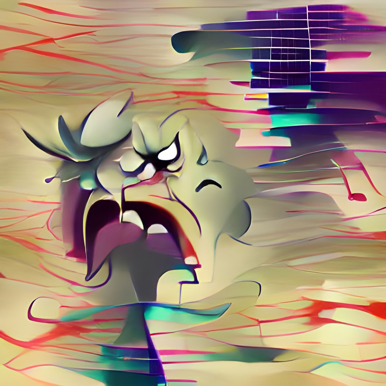 Hopeless Rage: An AI Interpretation