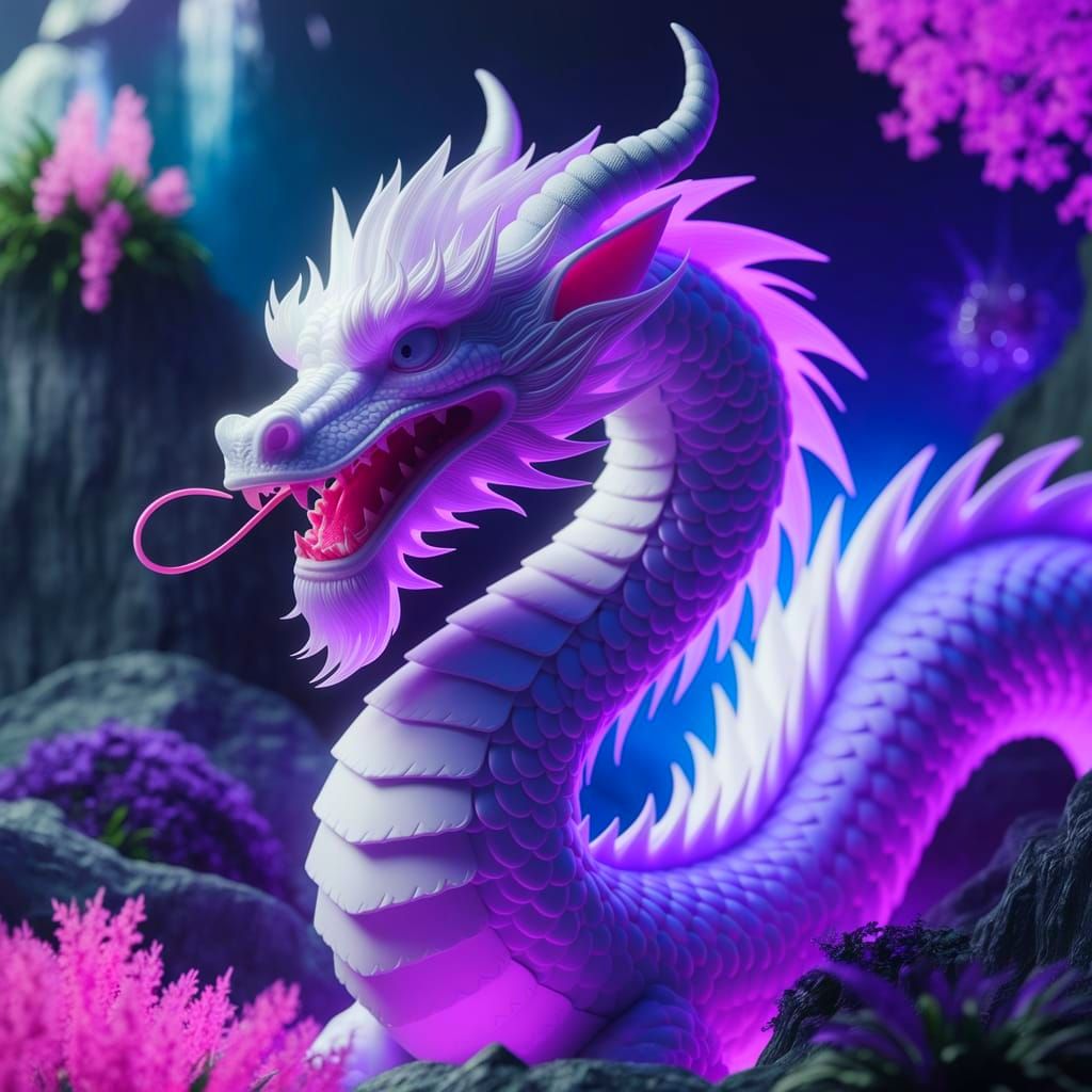 Bioluminescent Dragon 1