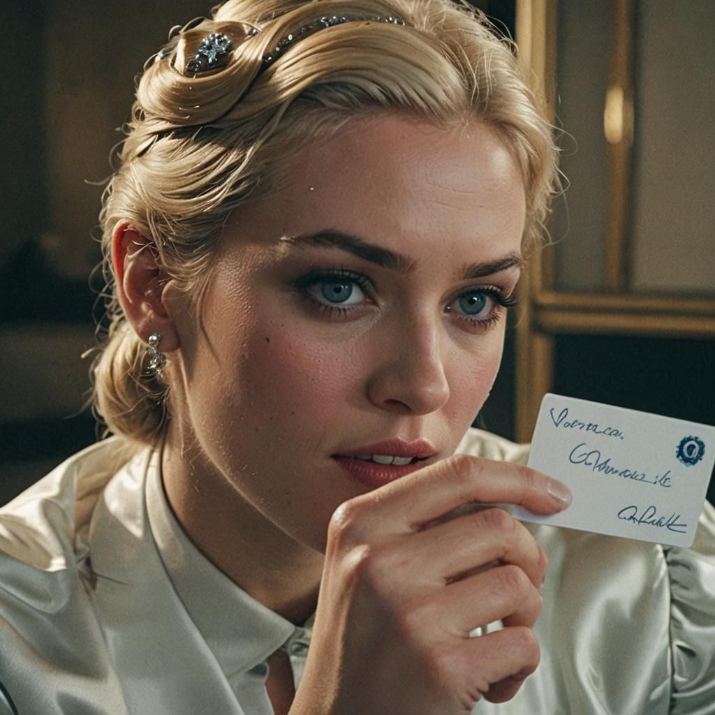 Envious CEO in Cinematic Film Still