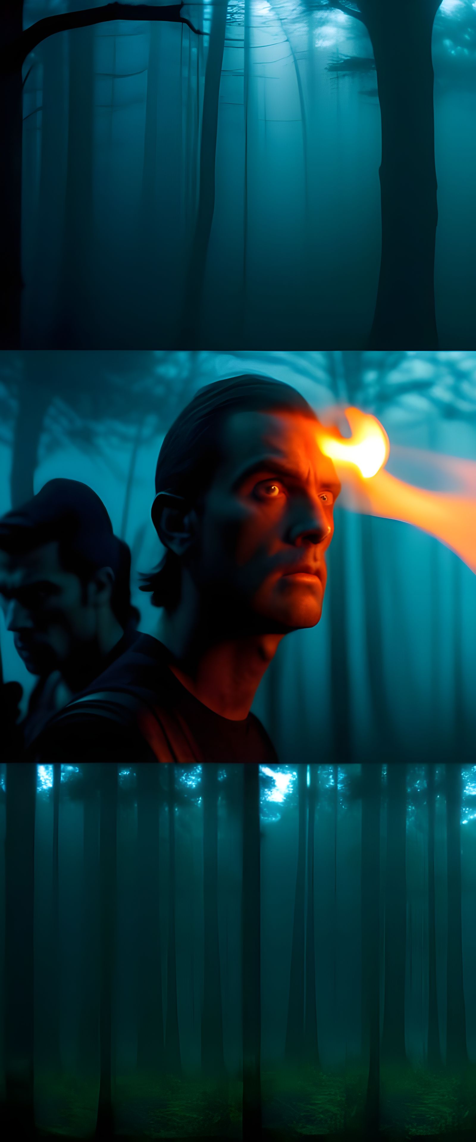 Staring into the enemies eyes