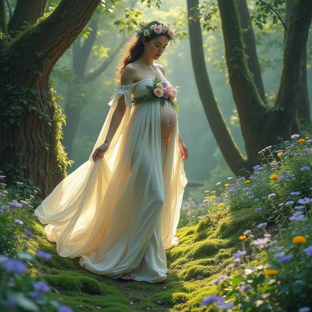 The Empress Tarot Card Embodies Serene New Life in a Sunlit ...