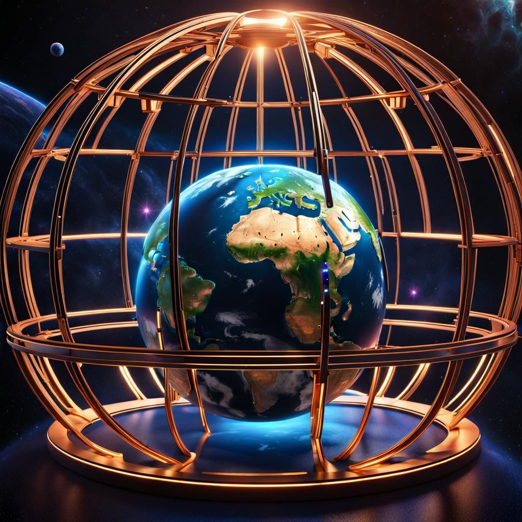 Earth Enclosed: A Laser Cage in Space