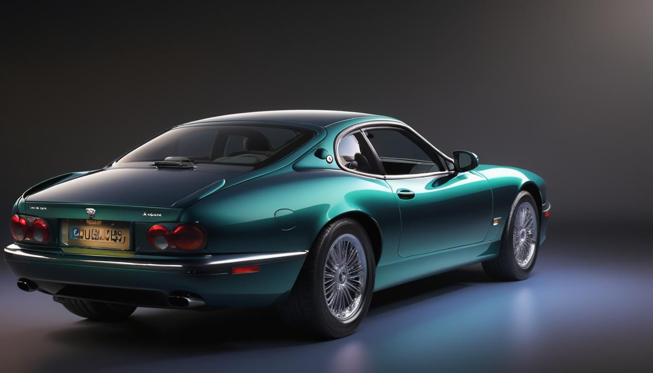 Detailed 1995 Jaguar Concept Art in 8k