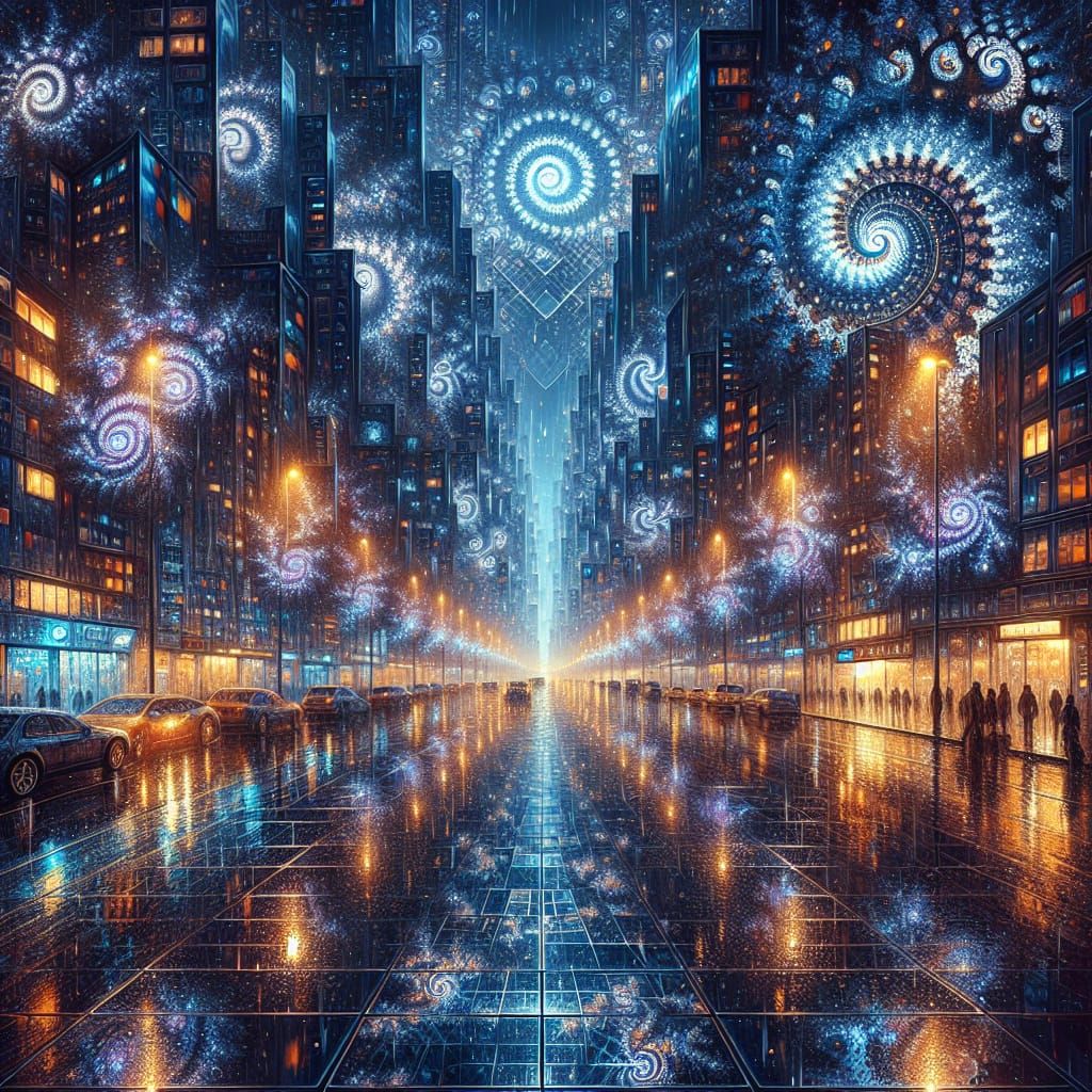 Fractal City View