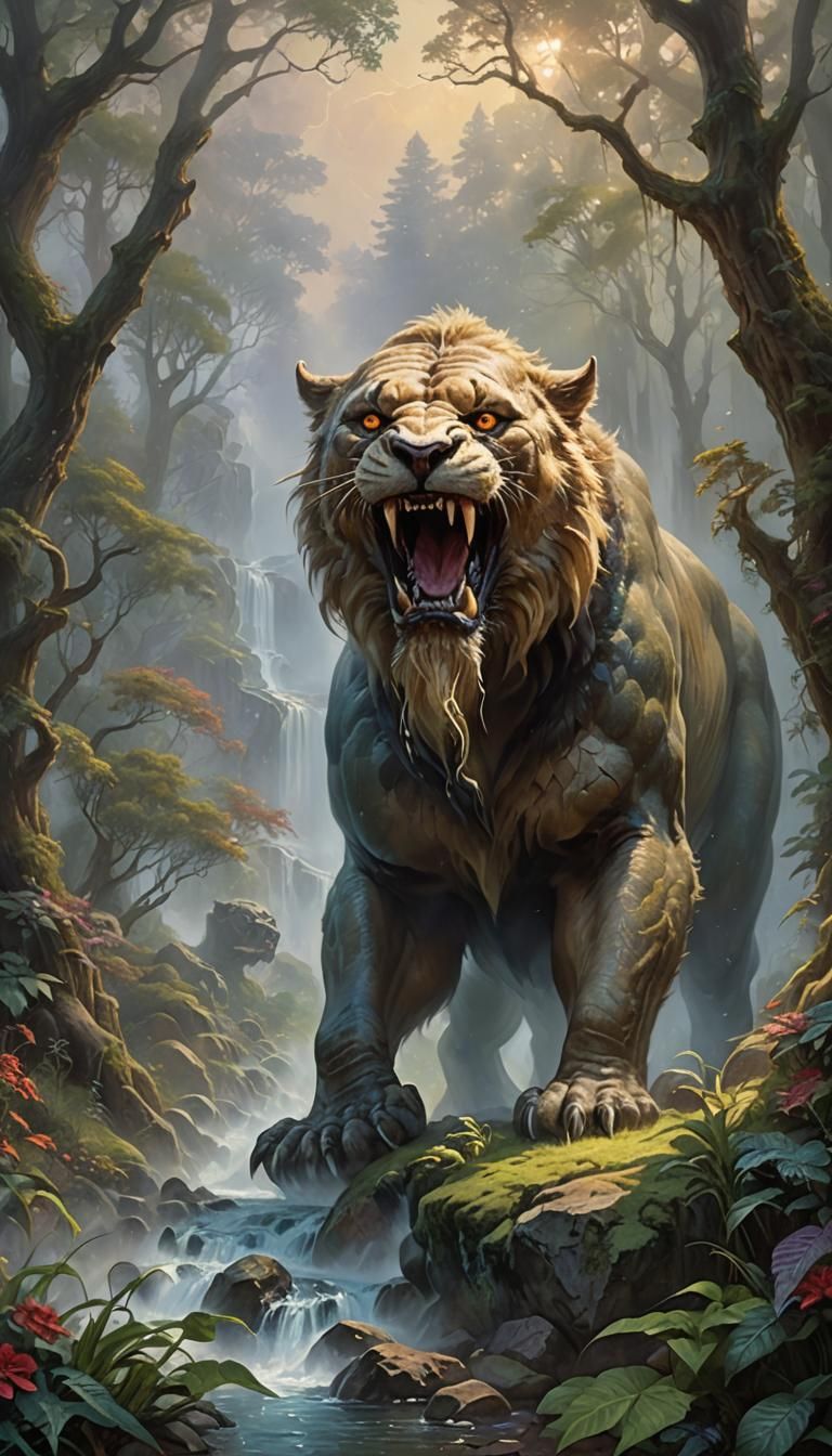 Saber-Toothed Grin: Abstract Surrealism in Hyperrealism