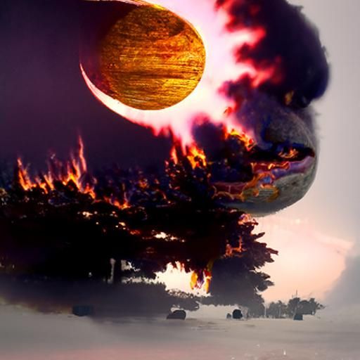 Planet Committing Arson with Hurt Moon