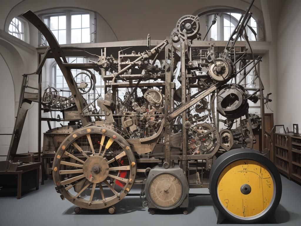 Kinetic Art Music Machine at Tinguely Museum