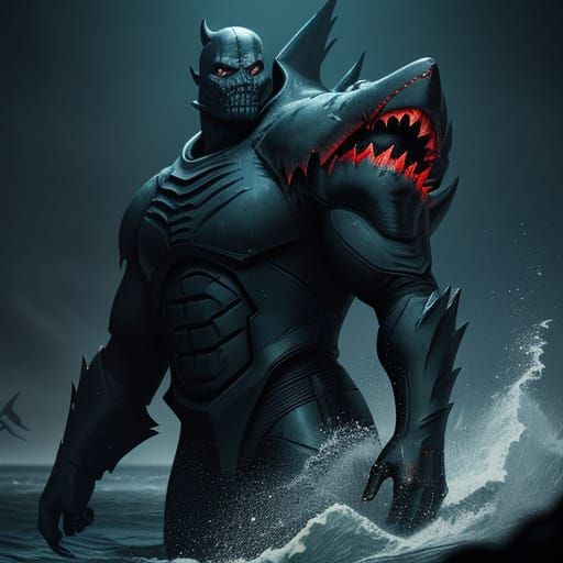 Midnight Monstrosity in Crimson Twilight