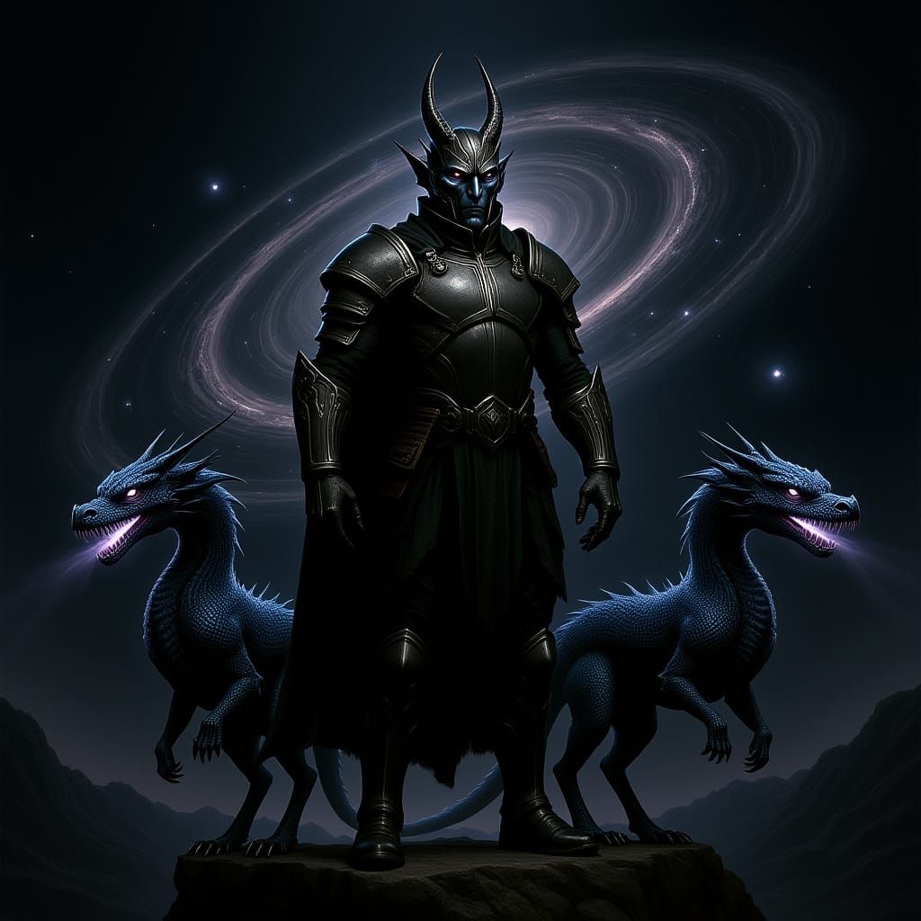 Dragonlord of a shattered Dyson Sphere fragment