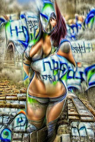 Colorful Graffiti Art