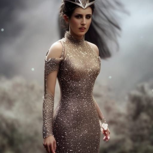 glitter dress