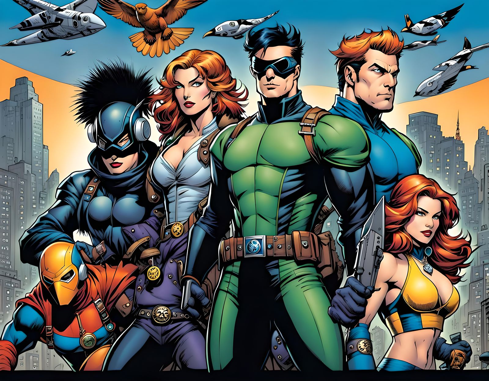 Animal Superhero Team Escapes Mad Scientist Lair