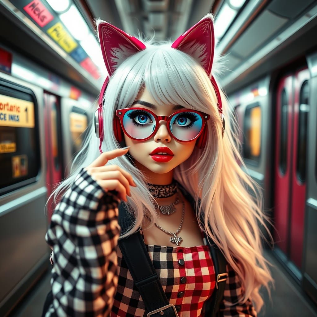 colorful gingham