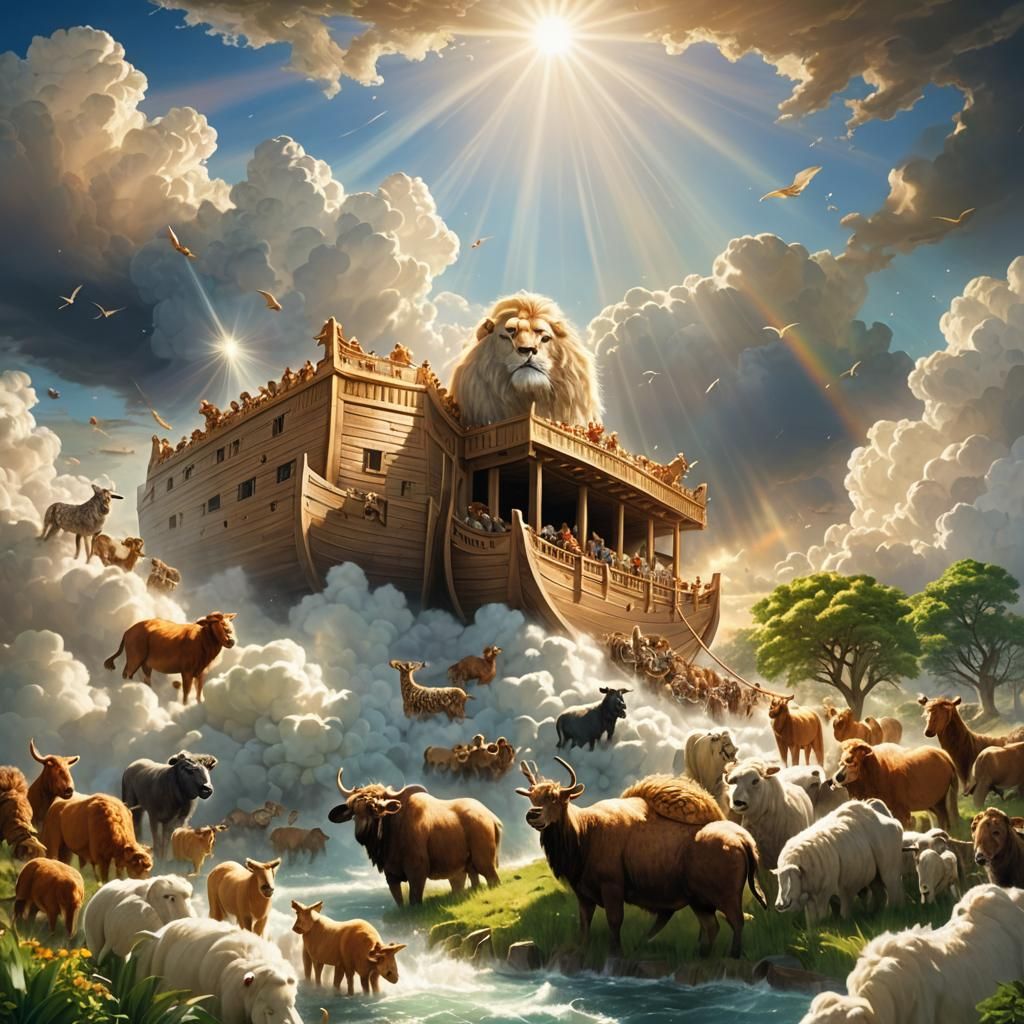 Noah's Ark in Divine Sunshine