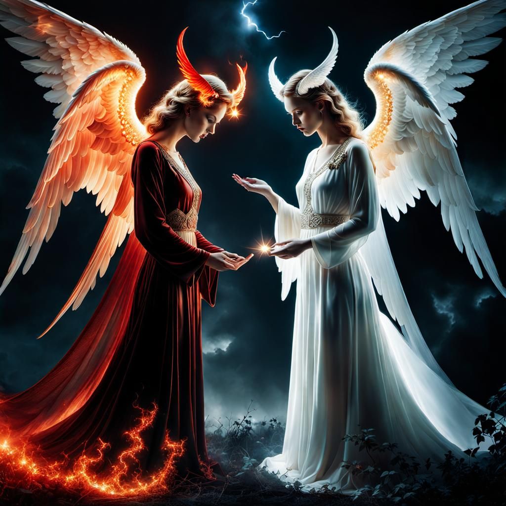 Dark Angel vs Light Angel