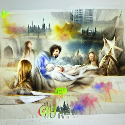 Renaissance Painting of Jesus Christ