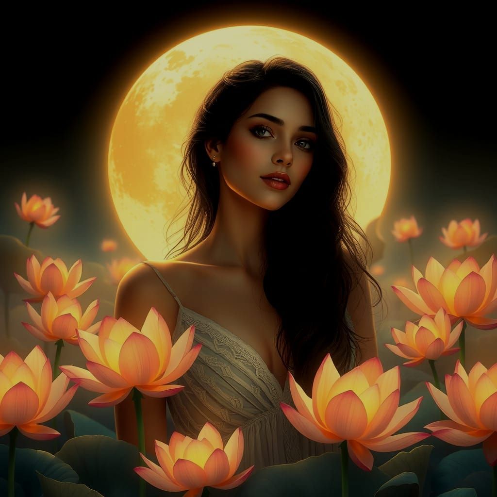 Celestial Goddess of the Night